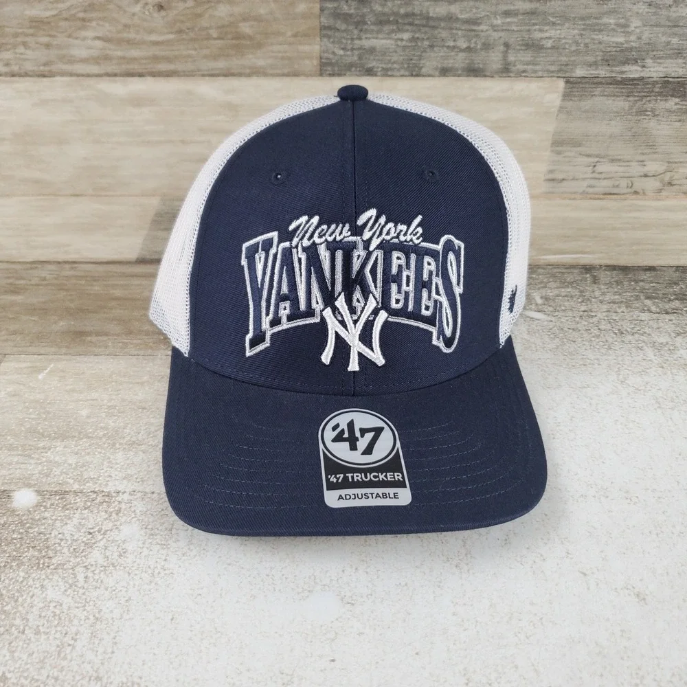 New York Yankees '47 Snapback Hat Adjustable Trucker MLB Baseball Cap